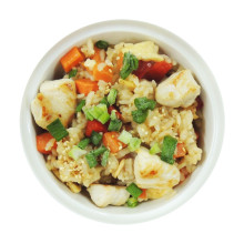 Рис с курицей